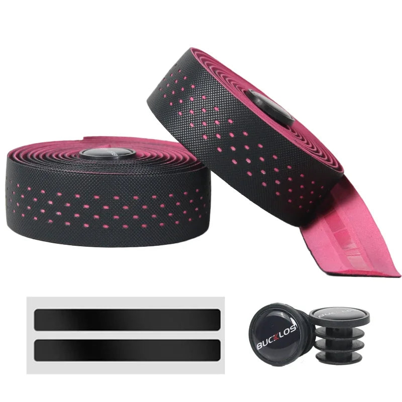 BUCKLOS Professional Gravel Bike Handlebar Tape Shockproof Comfort Road Bicycle Bar Tape Bike Handle Bar Belt Cycling Parts