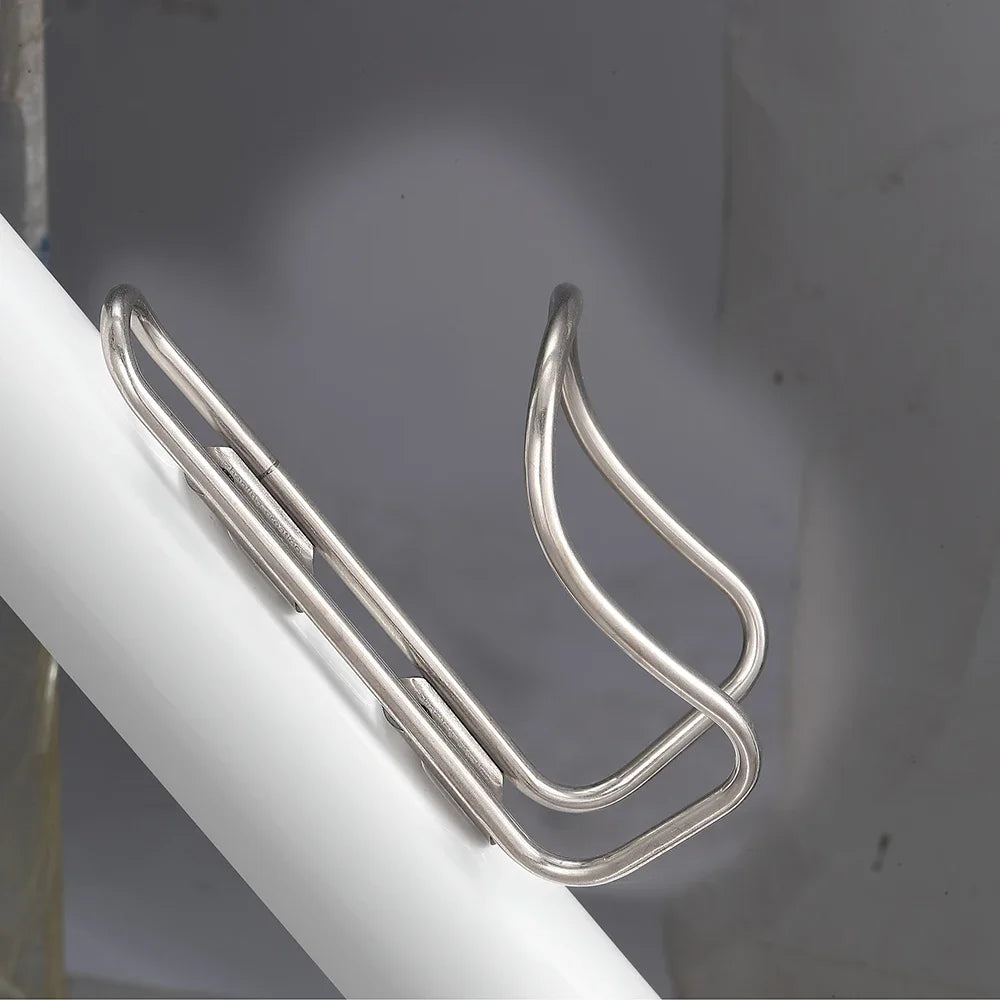 2pcs Titanium UltraLight Water Bottle Cage With Free M5 Ti Bolts for Bicycle Bike Riding