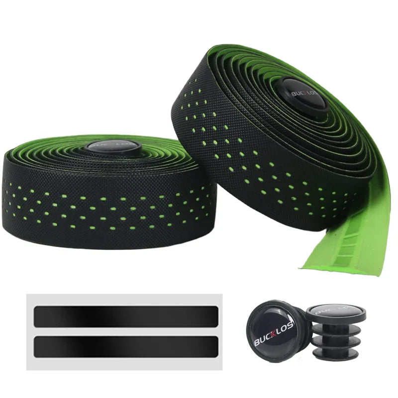 BUCKLOS Professional Gravel Bike Handlebar Tape Shockproof Comfort Road Bicycle Bar Tape Bike Handle Bar Belt Cycling Parts