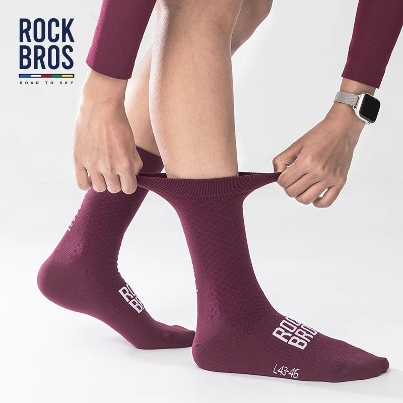 ROCKBROS ROAD TO SKY Sport Socks Professional Comfortable Socks High Elasticity Sweat-wicking