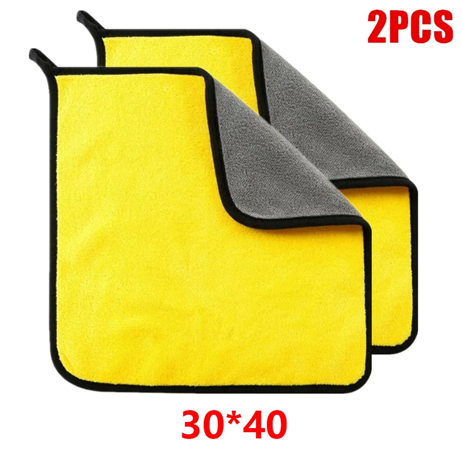 1/2/6 pcs Microfiber Cleaning Cloths