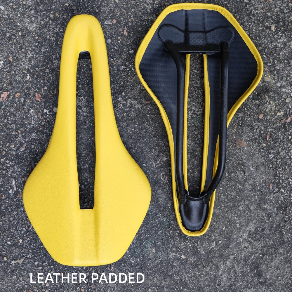 2025 RYET Ultralight Full Carbon Saddle Leather (oval rails 7x9mm)