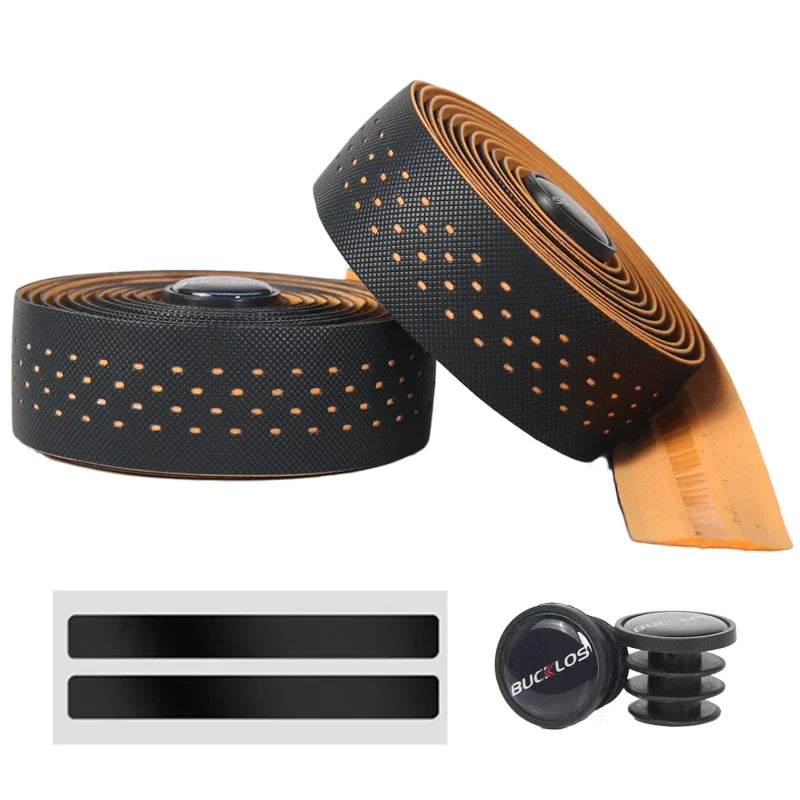 BUCKLOS Professional Gravel Bike Handlebar Tape Shockproof Comfort Road Bicycle Bar Tape Bike Handle Bar Belt Cycling Parts
