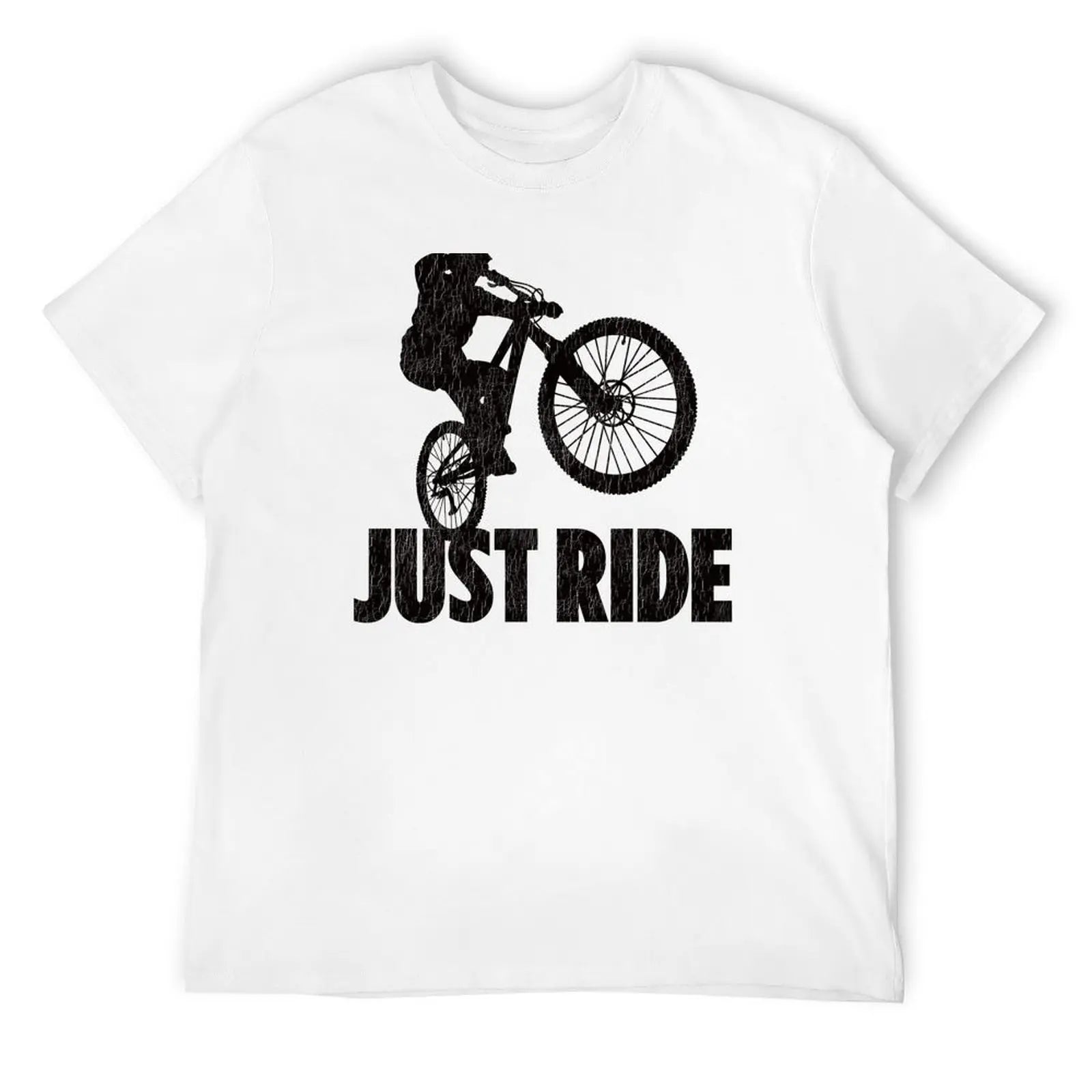 Just Ride Mountain Biking Gifts For Mountain Bikers T-Shirt essential t shirt t shirts for man graphic tees T-Shirt