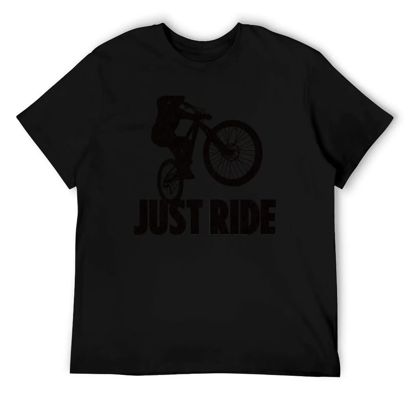 Just Ride Mountain Biking Gifts For Mountain Bikers T-Shirt essential t shirt t shirts for man graphic tees T-Shirt