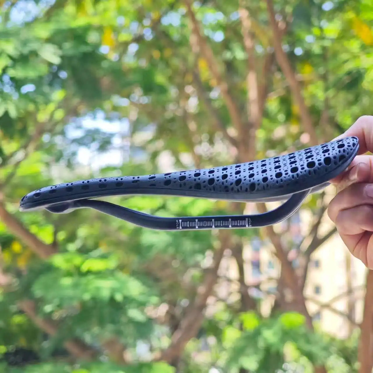 GOLDIX NEW 3D Printing Bicycle Carbon Saddle Ultra Light Highway MTB Racing Saddle Bicycle Cushion Bicycle Seat Accessories