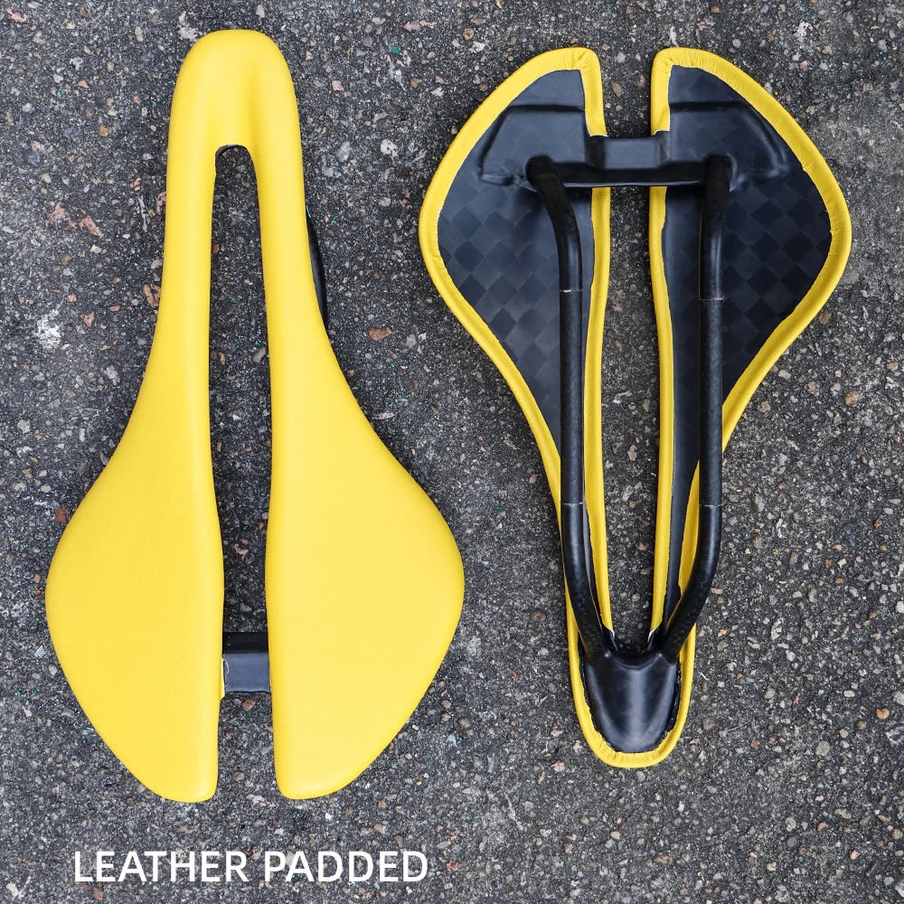 2025 RYET Ultralight Full Carbon Saddle Leather (oval rails 7x9mm)