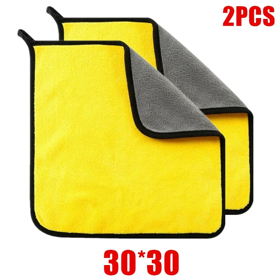 1/2/6 pcs Microfiber Cleaning Cloths