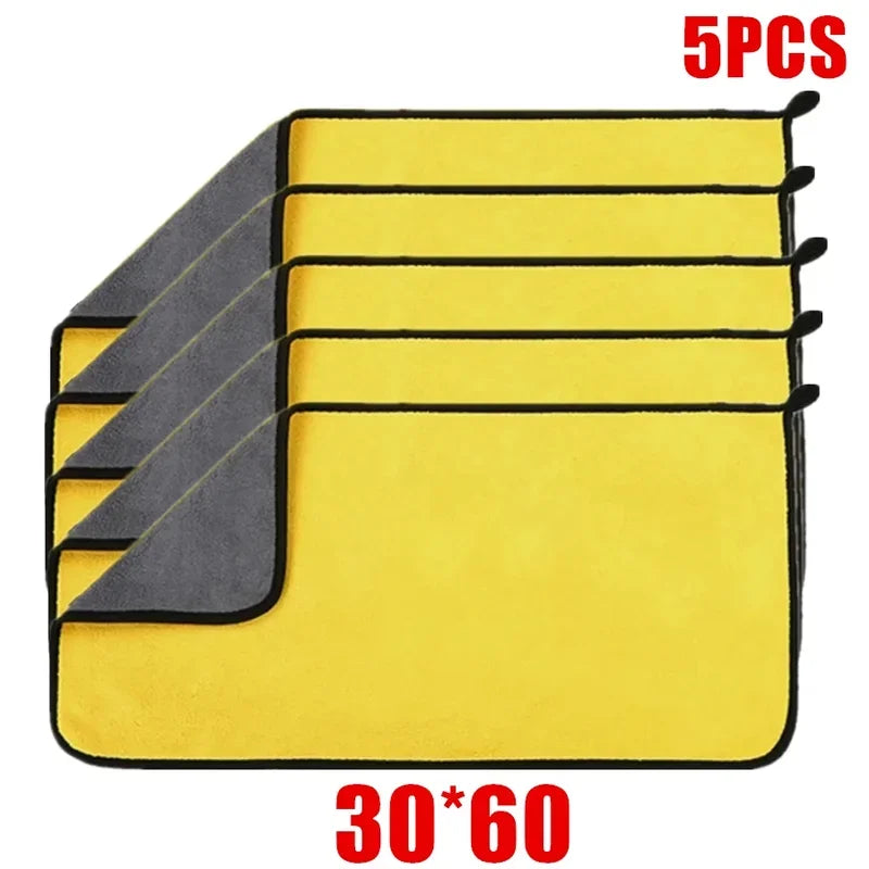 1/2/6 pcs Microfiber Cleaning Cloths