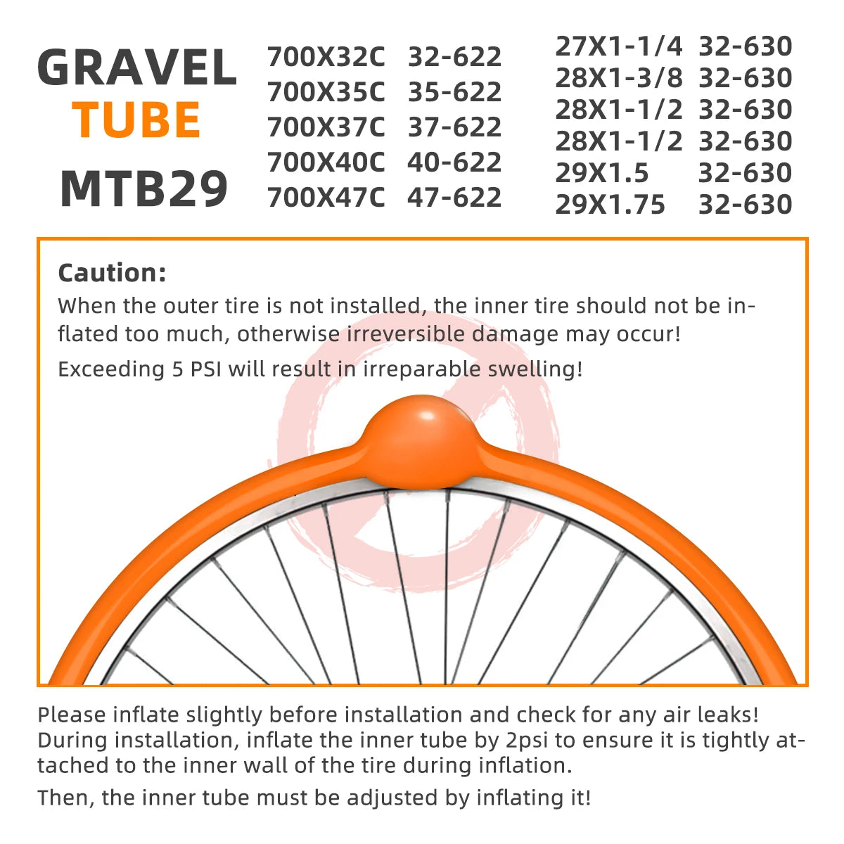 CYCLAMI Ultralight TPU Road Bicycle Inner Tube 700Cx32-47C MTB 29 Gravel Bike Inner Tube French Valve FV65mm/45mm